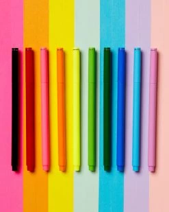 Ban.do X Uchida Le Pen 10-Pack - Rainbow Planners + Desk