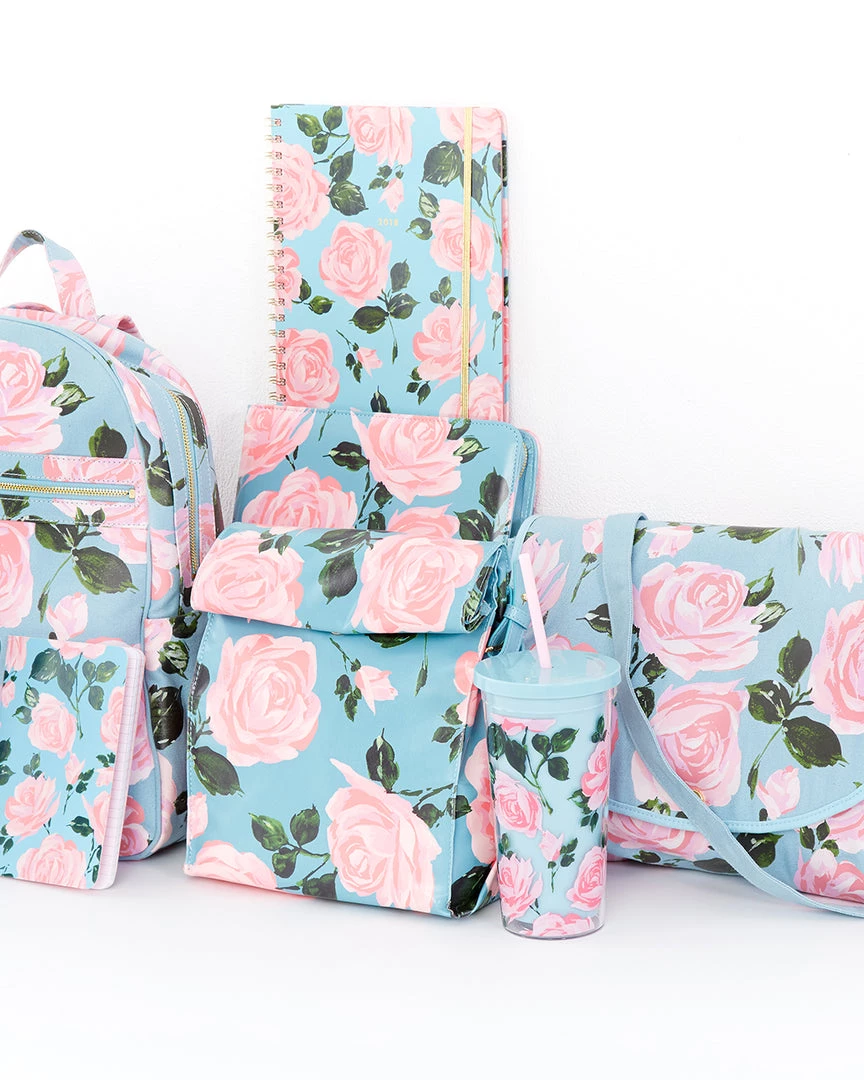 Ban.do Living Sip Sip Tumbler With Straw - Rose Parade 2 Ban.do Living Sip Sip Tumbler With Straw - Rose Parade