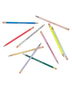 Ban.do Compliment Pencil Set - Assorted Set Of Ten Planners + Desk