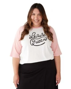 Ban.do Leisure Queen Baseball Tee