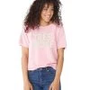 Ban.do Clothing Très Rosé Short Sleeve Sweatshirt