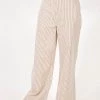 Saint Geraldine Spencer Mocha Pinstripe Pant