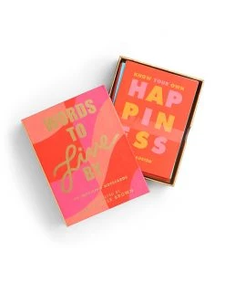 Chronicle Books Words To Live By Notecards