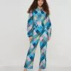 Another Girl Patchwork Print Trousers