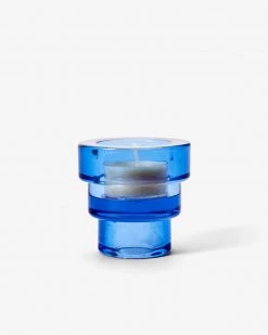 Areaware Terrace Candle Holder - Blue