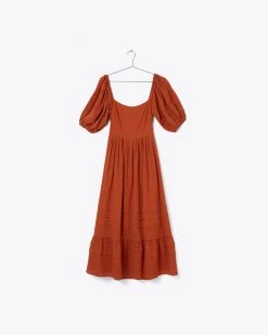 ASTR Arizona Dress - Rust