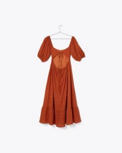 ASTR Arizona Dress - Rust