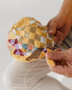 Baggu Accessories Baseball Cap - Medium Check Multi
