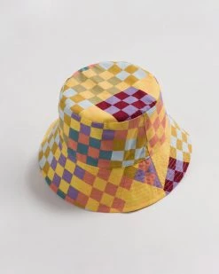 Baggu Accessories Bucket Hat - Medium Check Multi