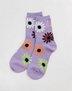Baggu Crew Sock - Wild Daisy
