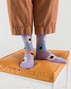 Baggu Crew Sock - Wild Daisy