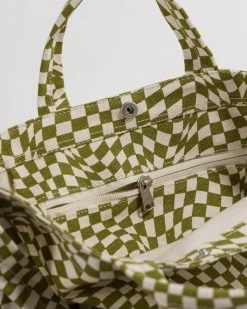 Baggu Duck Bag - Moss Trippy Checker Accessories