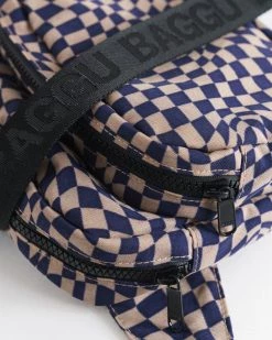 Baggu Fanny Pack - Indigo Trippy Checker Accessories