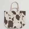 Baggu Giant Pocket Tote - Washed Brown Cow Accessories