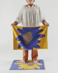 Baggu Hand Towel Set Of 2 - Wild Sunflower
