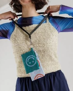 Baggu Accessories Lanyard Pouch Set - Happy Mix