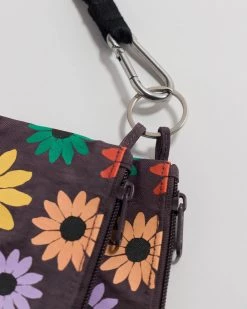 Baggu Lanyard Pouch Set - Raisin Daisy