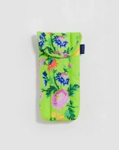 Baggu Accessories Puffy Glasses Sleeve - Lime Rose