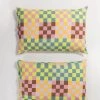 Baggu Pillowcase Set Of 2 - Big Check Multi Living