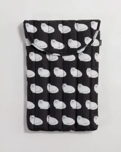 Baggu Puffy Laptop Sleeve 16" - Fluffy Cat