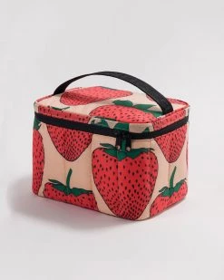 Baggu Accessories Puffy Lunch Bag - Strawberry