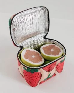 Baggu Accessories Puffy Lunch Bag - Strawberry