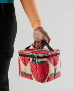 Baggu Accessories Puffy Lunch Bag - Strawberry