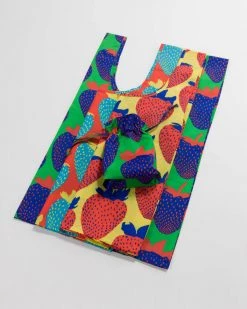 Standard Baggu Set Of 3 - Electric Strawberry