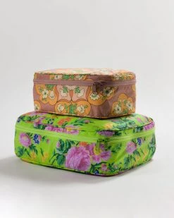 Baggu Accessories Storage Cube Set - Consignment Florals