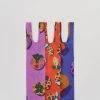 Accessories Wine Baggu Set Of 3 - Collaged Fruit