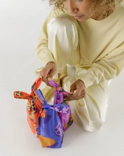 Accessories Wine Baggu Set Of 3 - Collaged Fruit