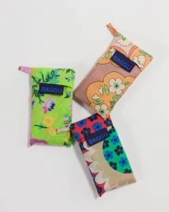 Wine Baggu Set Of 3 - Consignment Florals Accessories 6 Wine Baggu Set Of 3 - Consignment Florals Accessories