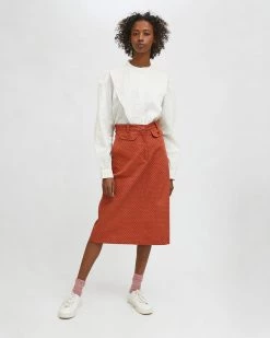 Compañía Fantástica Clothing Brown Skirt