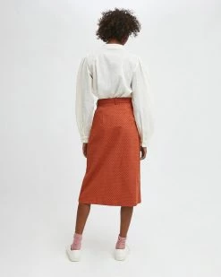 Compañía Fantástica Clothing Brown Skirt