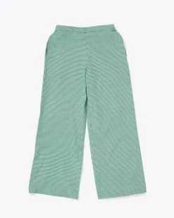 Compañía Fantástica Checks Trousers - Green Clothing