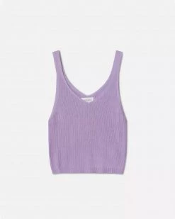 Compañía Fantástica Lilac Knit Tank Top