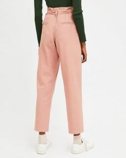 Compañía Fantástica Paperbag Trousers - Pink Clothing