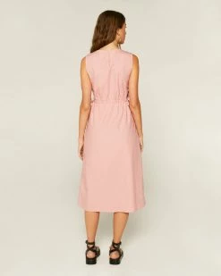 Compañía Fantástica Clothing Poplin Dress - Pink