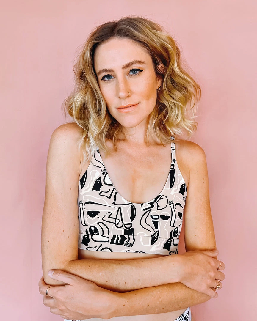 Dazey LA Scoop Swim/Stretch Top - Peace It Together Clothing 1 Dazey LA Scoop Swim/Stretch Top - Peace It Together Clothing