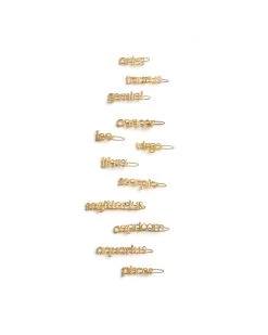 EACH Jewels Zodiac Barrette