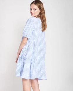 En Saison Clothing Format Mini Dress - Blue