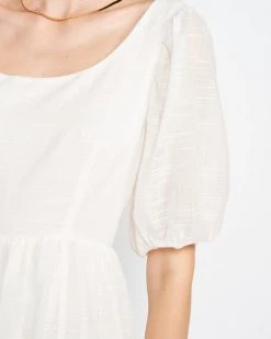 En Saison Midi Dress - Off White
