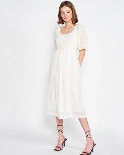 En Saison Midi Dress - Off White
