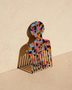 Eternally In Amber Accessories Signature Rainbow Hair Pick