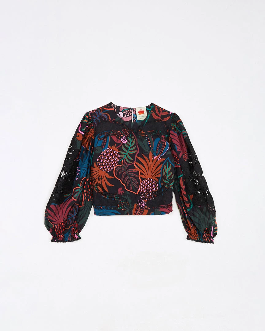 Farm Rio Frutis Dream Blouse Clothing 2 Farm Rio Frutis Dream Blouse Clothing