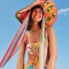 Farm Rio NEW Fruits Scarves Hat