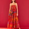 Farm Rio Magic Forest Maxi Dress