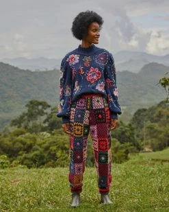 Farm Rio Clothing Mosaic Sweaterpants