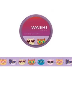 Girl Of All Work Cool Cats Washi Tape