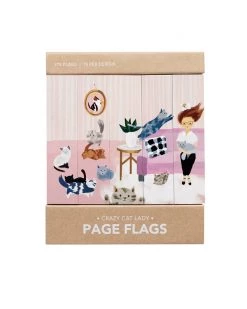 Girl Of All Work Crazy Cat Lady Page Flag